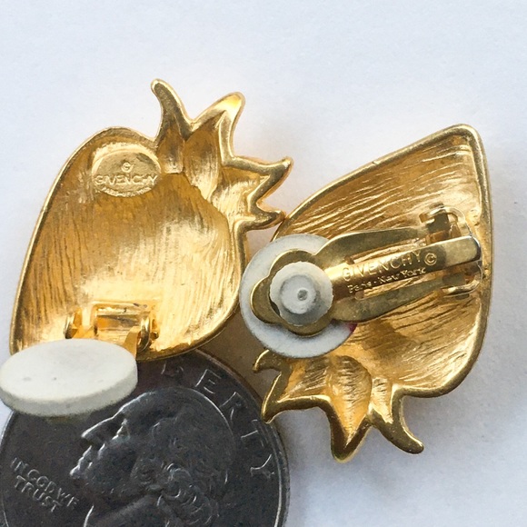 HOST PICK Givenchy | Vintage Strawberry Clip-ons - Picture 3 of 7